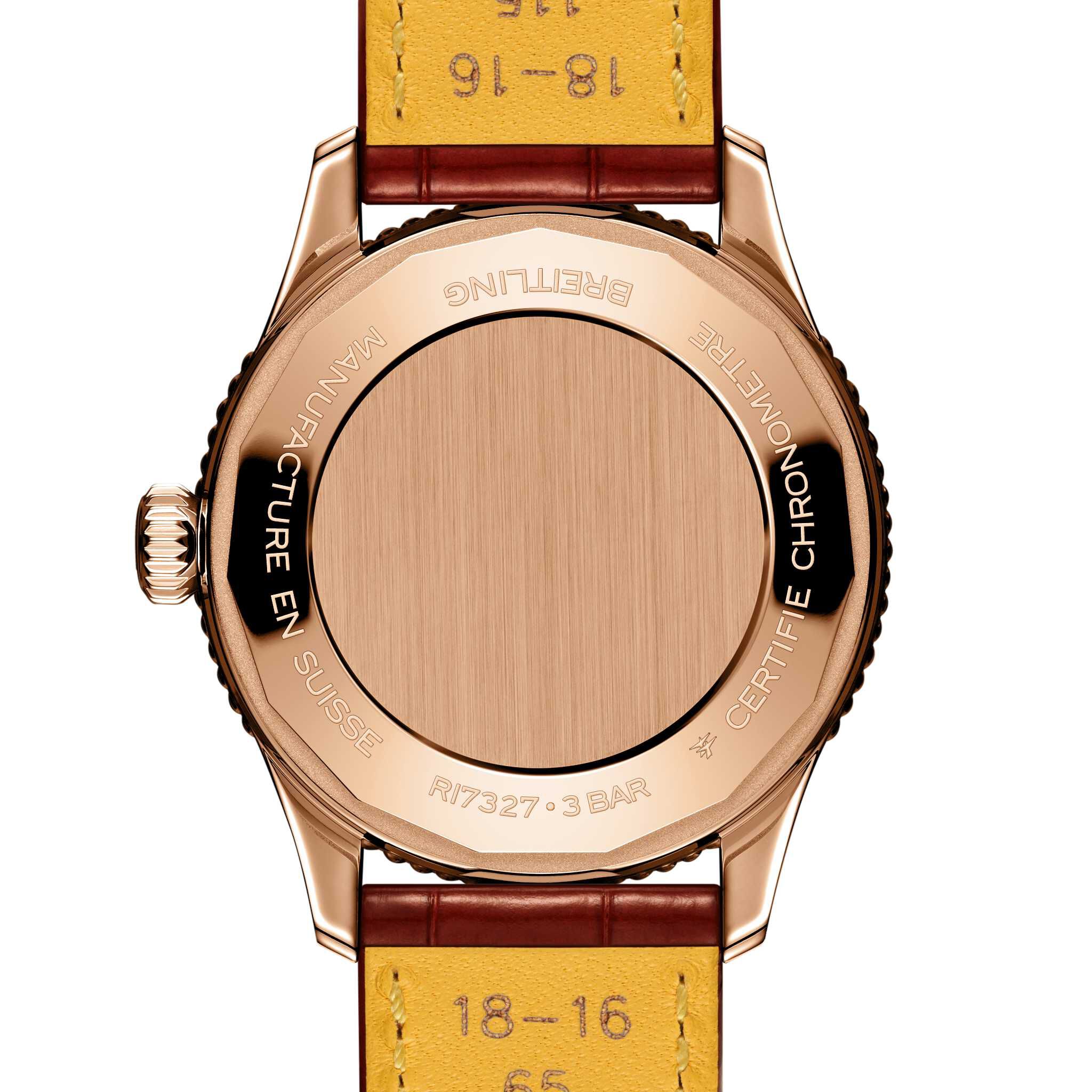 Navitimer Automatic 36 mm Red Gold and Diamond Breitling